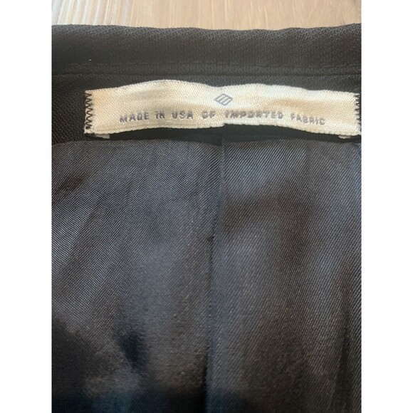 Joseph Abboud Men's Black‎ Wool Blazer 46L/W40 3 Button Made In UAS - Picture 8 of 9